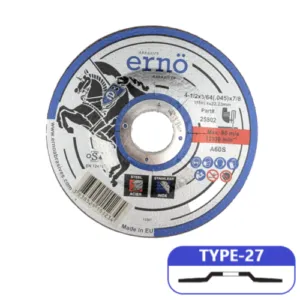 Cut off Wheel 4-1/2x.045x7/8 TYPE-27 STEEL/STAINLESS